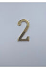 PİRİNÇ RAKAM KAPI NUMARASI 8CM NO:2