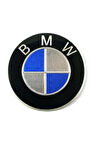 Yuvarlak Bmw Logo Alüminyum Sticker Etiket
