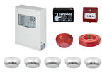 TEKNİM YANGIN ALARM SİSTEMİ SETİ 5 Lİ KABLO DAHİL