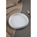 Acar Bianco Perla Porselen Yuvarlak Tabak 4 Adet SCT-21-0223