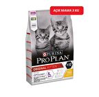 Pro Plan Kitten Junior Tavuklu Açık Yavru Kedi Maması 3 KG
