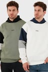 Buratti Pamuklu Relaxed Fit Kapüşonlu İçi Tüylü Yumuşak Şardonlu 2' li Paket Sweat Erkek SWEAT 5905299S2