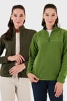 Lela Slim Fit Yumuşak Dokulu Anti-Pilling Tüylenme Yapmayan 2'li Paket Polar Bayan POLAR 590700200S2