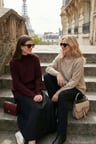 Lela Oversize Fit Balıkçı Yaka Yumuşak Dokulu 2'li Paket Triko Kazak Bayan KAZAK 680KZ00469S2