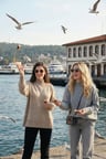 Lela Oversize Fit Balıkçı Yaka Yumuşak Dokulu 2'li Paket Triko Kazak Bayan KAZAK 680KZ00469S2