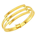 Üçlü Kaburga 22 Ayar Altın Bilezik 18,5 Gr