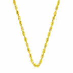 Burgu 14 Ayar Altın Zincir 45 cm.