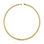 Örgü Zincir 14 Ayar Altın Gerdanlık