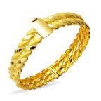 Burma 22 Ayar Kelepçe Altın Bilezik