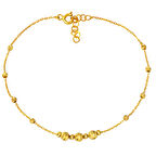 14 Ayar Sarı Altın Zincir Bileklik