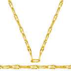 14 Ayar Altın Sonsuzluk Zincir - 45cm