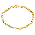 Versace Halkalı 14 Ayar Altın Bileklik