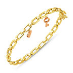 Zincir Model Pandora 14 Ayar Kelepçe Bileklik