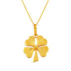 Yonca Model 22 Ayar Altın Kolye