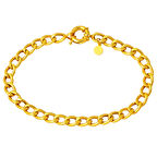 Gurmet Zincir Spor Kadın Altın Bileklik