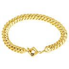 Örme Zincirli 14 Ayar Altın Kadın Bileklik