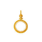 Çeyrek Altınlık Dorikalı Kolye Ucu