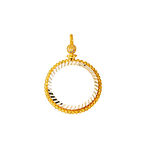 Tam Altınlık Dorikalı Kolye Ucu