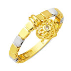 Charm Sallantılı İtalyan 14 Ayar Altın Yüzük