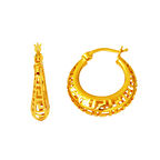 Versage Model 22 Ayar Halka Küpe Orta Boy