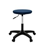 Türksit Tabure Dökme Sünger File Plastik Ayak Mavi