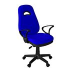 Türksit Lider Müdür Koltuğu Plastik Ayak P.Mavi
