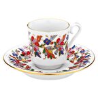 El Dekoru 2 Kişilik Kahve Fincanı Dekor No:07456