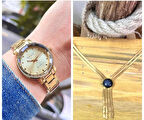 Yeni Sezon Sade Şık Çelik Kadın Kol Saati+İtalyan Çelik Kolye Hediye