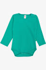 Breeze Erkek Bebek Çıtçıtlı Zıbın Body Basic 9 Ay-3 Yaş, Yeşil