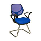 Türksit 804 File Bekleme Koltuğu Z Ayak Mavi