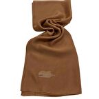 La Boutique Abiye Karamel Düz Renk Şal 1-26767