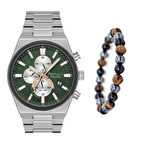 Ferrucci Fonksiyonları Aktif Takvimli Erkek Kol Saati+Bileklik