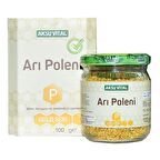 Aksuvital Saf Doğal Arı Poleni 100 Gr Cam Şişe