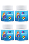4 ADET Omi Omega 3 Çiğnenebilir Jel Form 60 Gummies Yumuşak Şeker