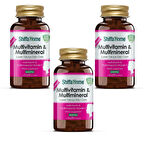 Multivitamin & Multimineral Kadın 1760 Mg 30 Tablet (3 Adet)