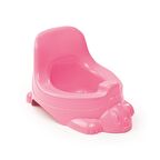 7168 Tavşan Çocuk Tuvaleti Pembe-Mavi ,Dolu