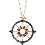 Gemici Yakut Safir Kolye