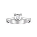 0.03 Karat E-F vs Pırlanta Efektli Tektaş Yüzük WPY3610