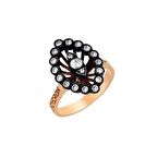 0.42 Karat Pırlantalı Elmas Markiz Sarnıç Yüzük EY266