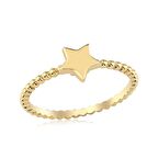 14 Ayar Yıldız Çaklıt Yüzük 4Y30006YY