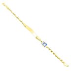 Fil Altın Çocuk Künye Bileklik