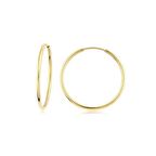 Altın Halka Küpe (Çapı: 2.60cm)