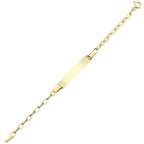 Ataç Zincir Altın Çocuk Künye Bileklik