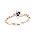 0.05 Karat Safir Yıldız Chocolate Yüzük PY1091-2