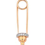 Altın Biberon İğne - Kolye 