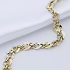 3 Renk Altın Hallow Bileklik