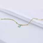  14 Ayar Altın Mineli Yıldız Bileklik