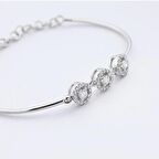 0.48 Karat Pırlanta 14 Ayar Altın Çevresi Pırlanta Bileklik