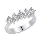 1.07 Karat Pırlanta Beştaş Yüzük