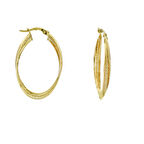 Üç Sıra Altın Küpe